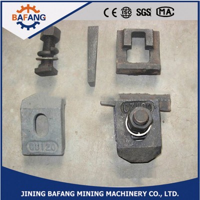 Welding type rail fixed devices